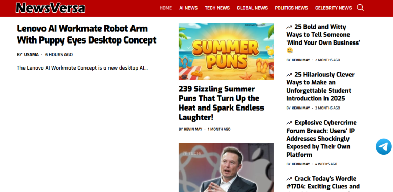 NewsVersa.com Review: Features, Pros, and Cons of a Dynamic Digital News Platform NewsVersa.com
